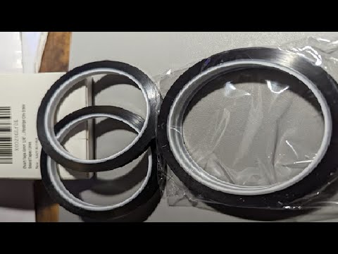 Black Pinstripe Tape For Whiteboards