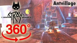 Antvillage | Stray | 360° VR, Walkthrough, Gameplay, No Commentary, 4K screenshot 2