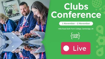 Code Club Conference: Live from the main stage | 2 November 2025