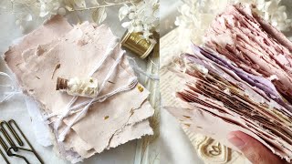 how to make  handmade paper • tips & tricks in diy papermaking [tutorial]