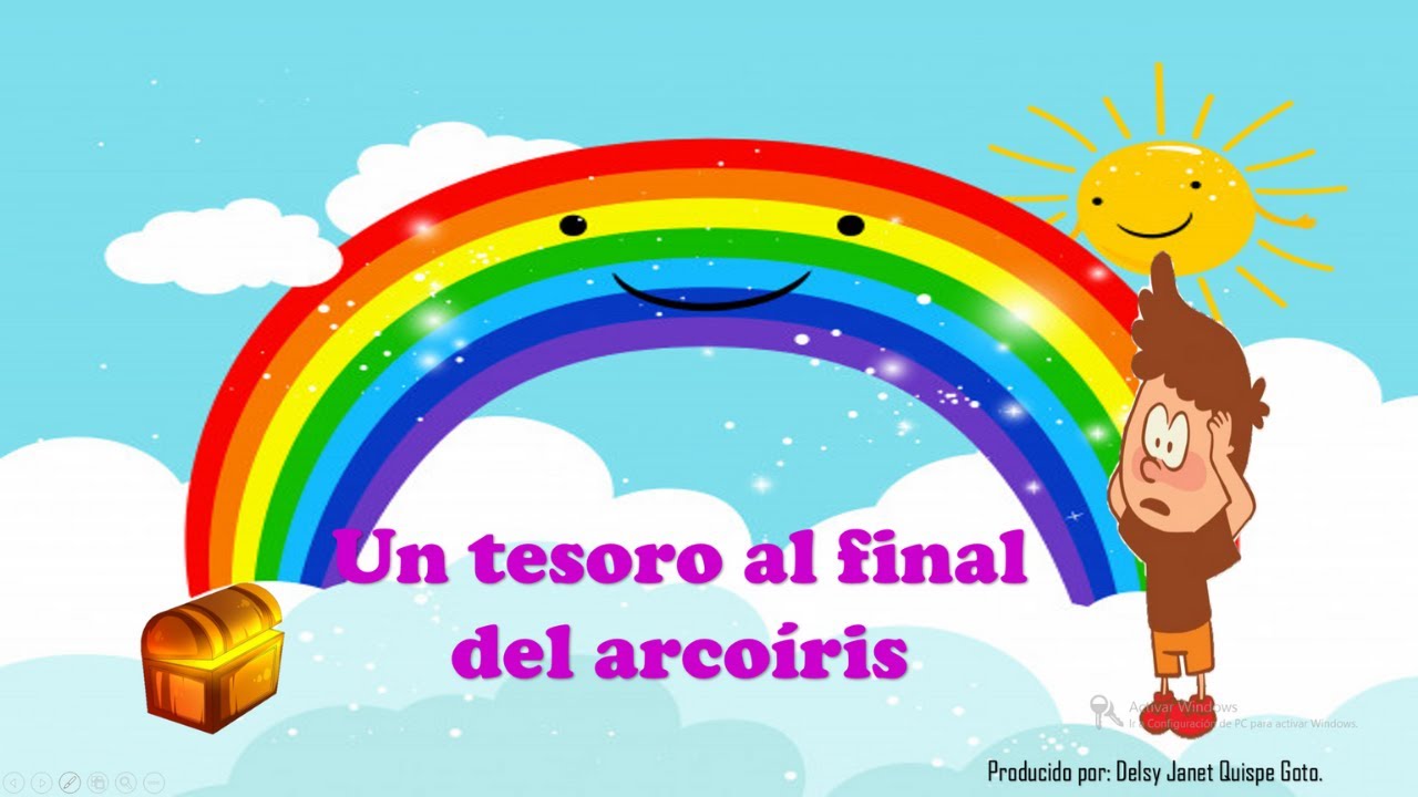 Un tesoro al final del arcoiris. Cuento infantil. - YouTube