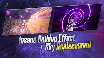 Insane Buildup Effect + Sky Replacement In Alight motion |  Collab With @raptorabhi
