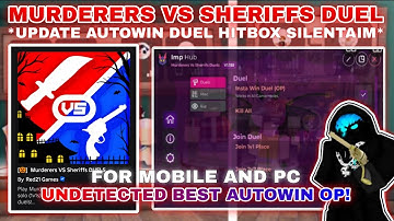 [🎃] Murderers VS Sheriffs DUELS Script Pastebin Update Aimbot Silent-Aim + HITBOX | ESP Tracers Safe