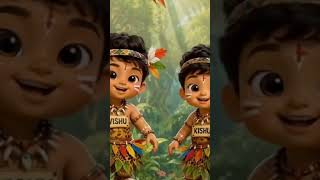 Tribal Kids Jungle Song#tamilanvibe_s #tamilkidssongs #jingala