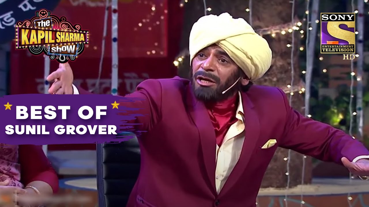 Sunil Grover In The Hilarious Avatar Of Sidhu Paaji  The Kapil Sharma Show  Best Of Sunil Grover