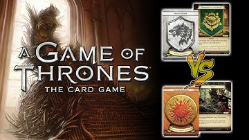 Game of Thrones Card Game 2nd Ed. - Stark/Tyrell vs. Martell Fealty