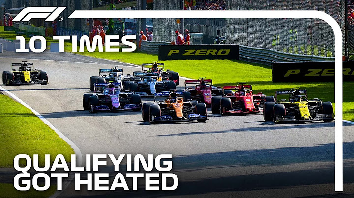 10 Times F1 Qualifying Got Heated