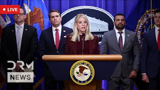 LIVE: AG Pam Bondi & FBI Director Kash Patel Announce Major Law Enforcement Development | AC1G