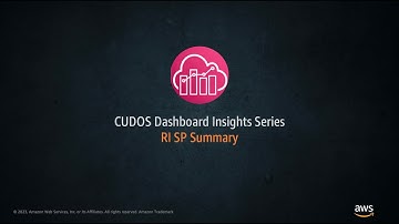 CUDOS Dashboard Insights Series: RI/SP Summary