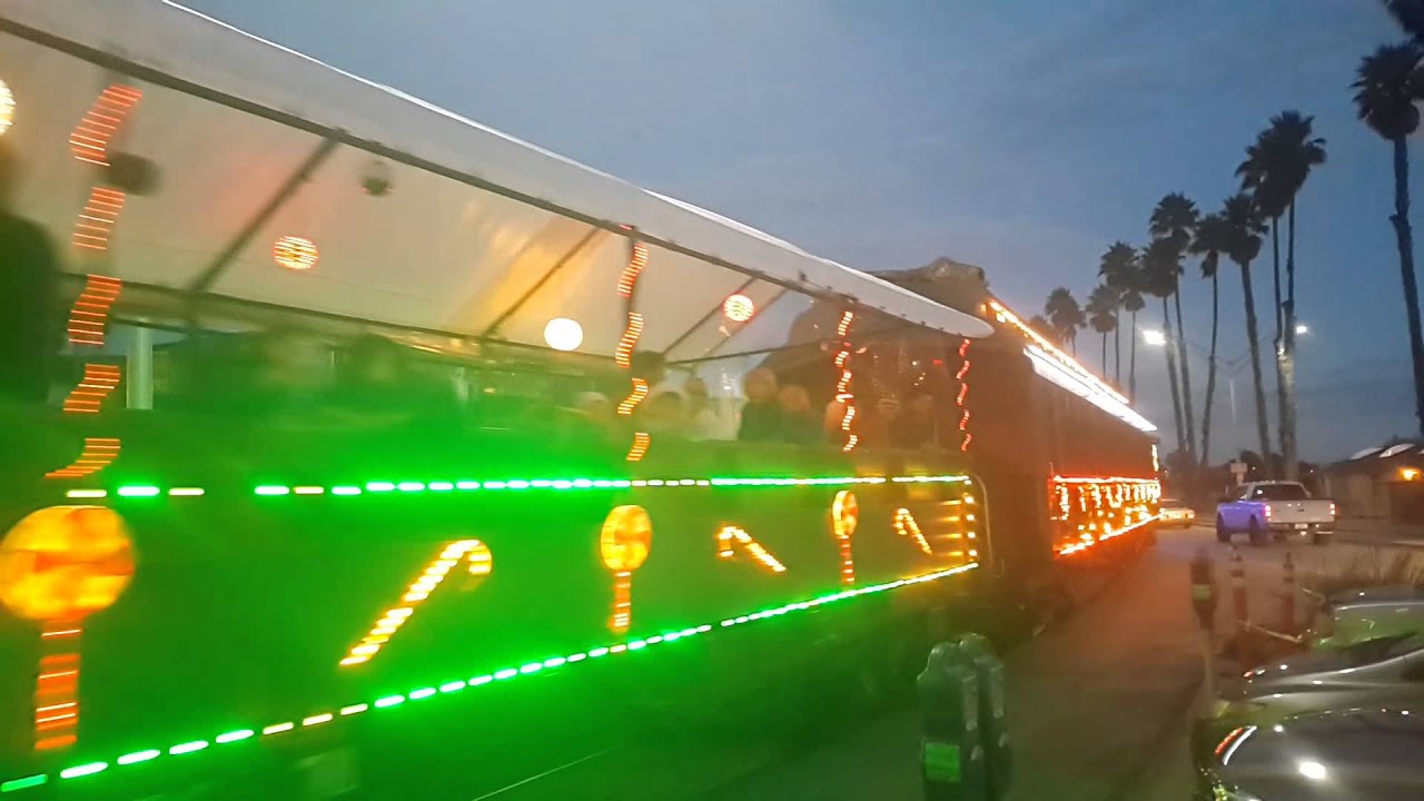 Santa Cruz Christmas Train Beach to Redwoods YouTube