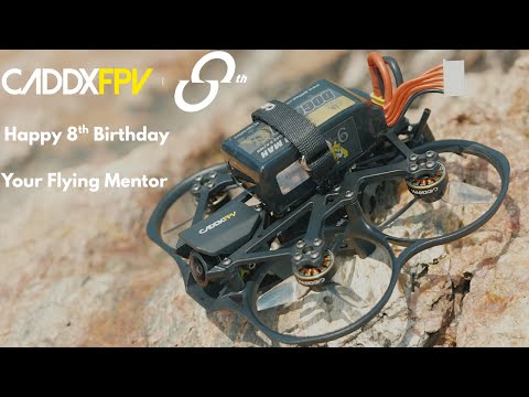CaddxFPV 8th Birthday #fpv #caddx #walksnail #8thbirthday #fpvfun