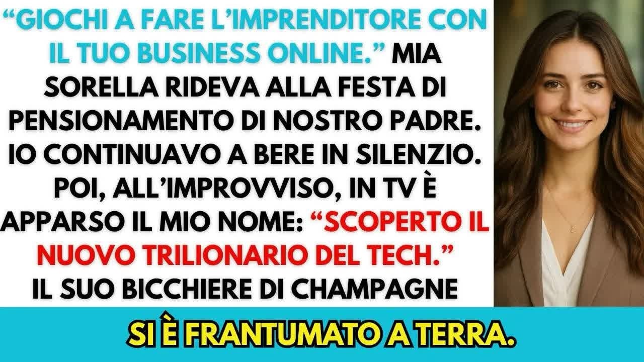 Mia sorella rideva del mio “business online”… poi Bloomberg ha rivelato il mio patrimonio