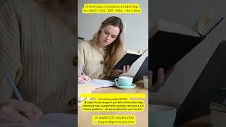 Online Class, Homework & Exam Help for GMAT • GRE • SAT • MBA — All in One #exam #gmatprep #greprep