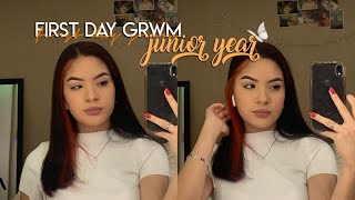 BACK 2 SKOOL GRWM/VLOG: 1st Day of Junior Year