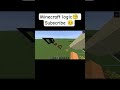 Minecraft logic 🧐 #minecraft #shorts