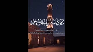 Merdu bacaan ta'awudz dan bismillah nada jiharkah #bismillah #ta'awudz #shorts