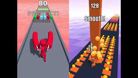 Stack Colors (v/s) Stack Colors 2 Gameplay Walkthrough #shorts