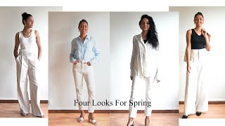 Four Looks for Spring / Outfits for Spring / Spring Looks