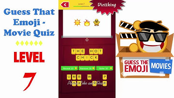 Guess That Emoji - Movie Quiz Level 7 - All Answers - Walkthrough ( By GMonks Entertainment )