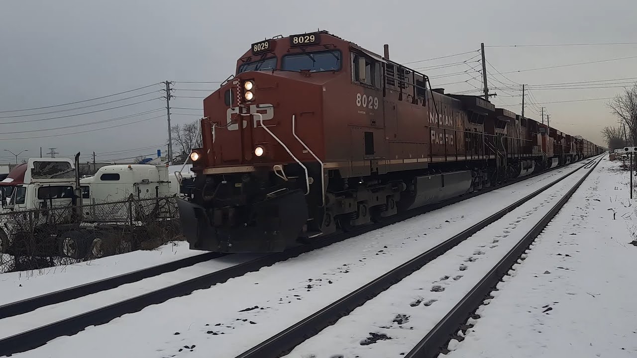 SIX ENGINES! CP 134 - 8029E at Dixie - March 6, 2023