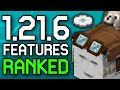Comprehensive Ranking of New Features in Minecraft 1.21.6 Update