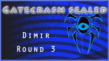 GTC sealed #1 - Round 3 with Dimir (Magic the gathering)