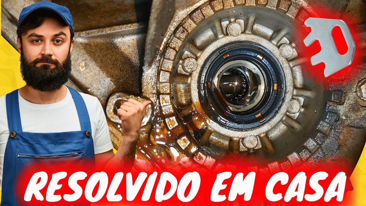 VAZAMENTO DE ÓLEO NA CAIXA DO CAMBIO SEMI EIXO GM ASTRA CELTA CORSA MONTANA CLASSIC FAÇA VOCÊ MESMO