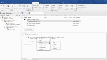 How to Manage Review Discussions in Enterprise Architect 13.5