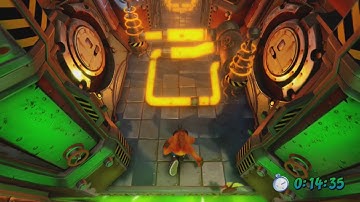 Crash Bandicoot - Cortex Power Relic Guide Gold Speedrun (16/26)