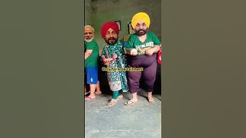 Thumbnail of Lehnga new punjabi song, bhagwant mann 😂🔥 #entertainment #song #dance