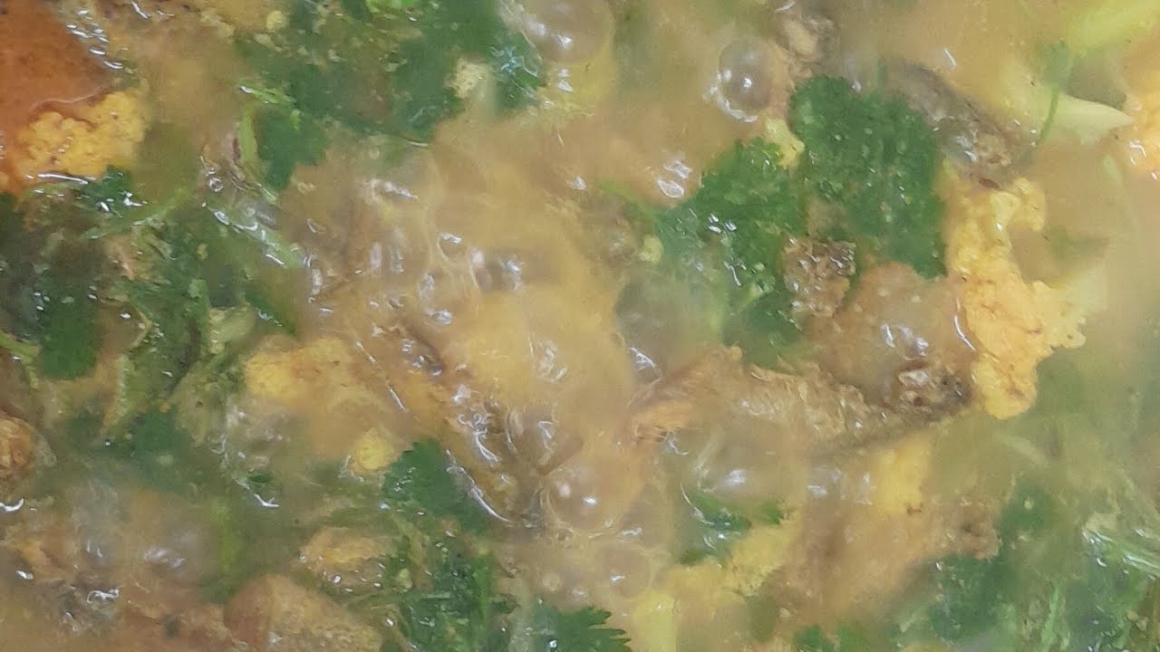 টেংরা মাছ দিয়ে ফুলকপি রান্না || Tengra fish with cauliflower