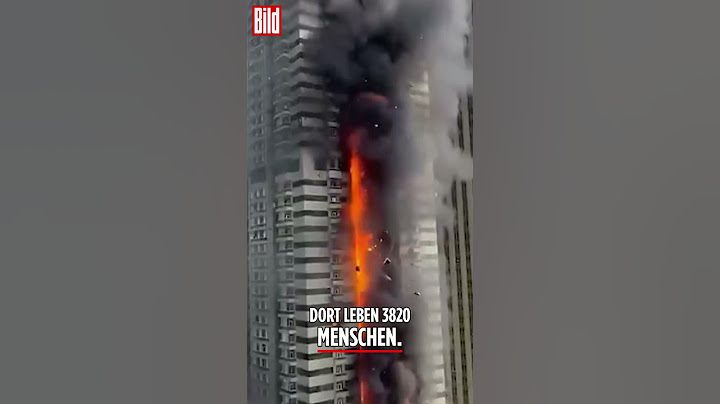 Dubai: 67-stöckiger Wolkenkratzer in Flammen | #shrots
