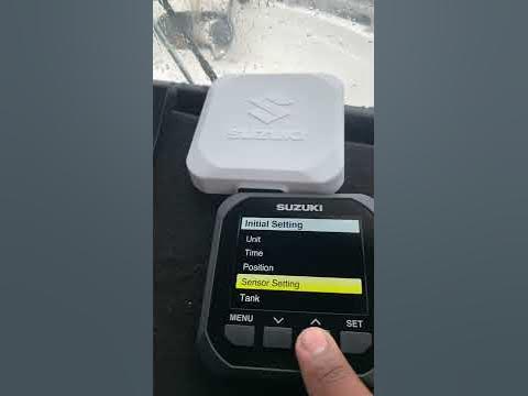 Suzuki Multi Function Gauge - Initial Settings Menu - YouTube