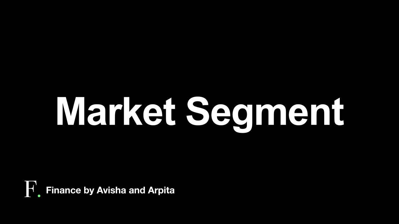 Market Segment | Commonly Used Stock Market Jargons#14 - YouTube
