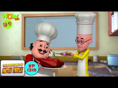 Motu Patlu Cartoons In Hindi | Animated cartoon | Motu Patlu canteen | Wow Kidz