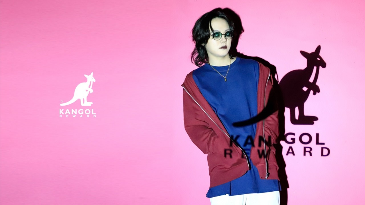 完全受注生産】john×KANGOL REWARD コラボ企画！ZIPパーカー