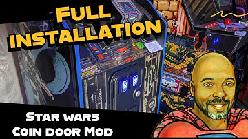 Retro530 Coin Door Installation + Cabinet Mod Showcase of 2019 Arcade1Up Star Wars