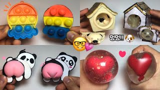 Soft Pop It making~~🙌🏻😏Soft Fluffy 💖Handmade Pop It Soft Fluffy ✌🏻 | Making Super Simple Pidget Toys