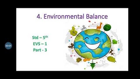 Std-5th EVS -1 chp.4 Environmental Balance part-3