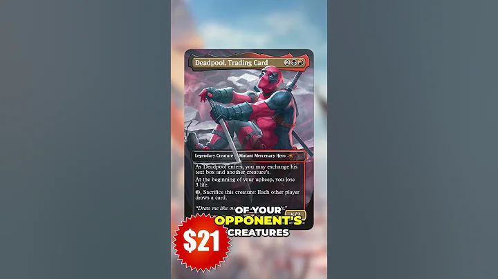 Apparently Magic Players REALLY Like Deadpool | Weekly #MTG Finance Update