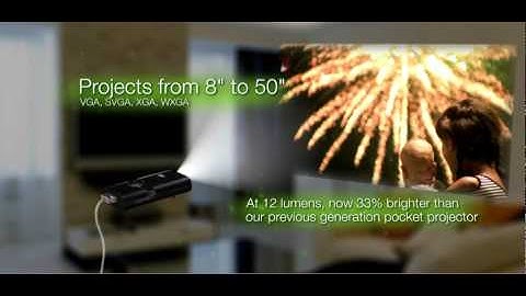 3M MPro120 Pocket Projector