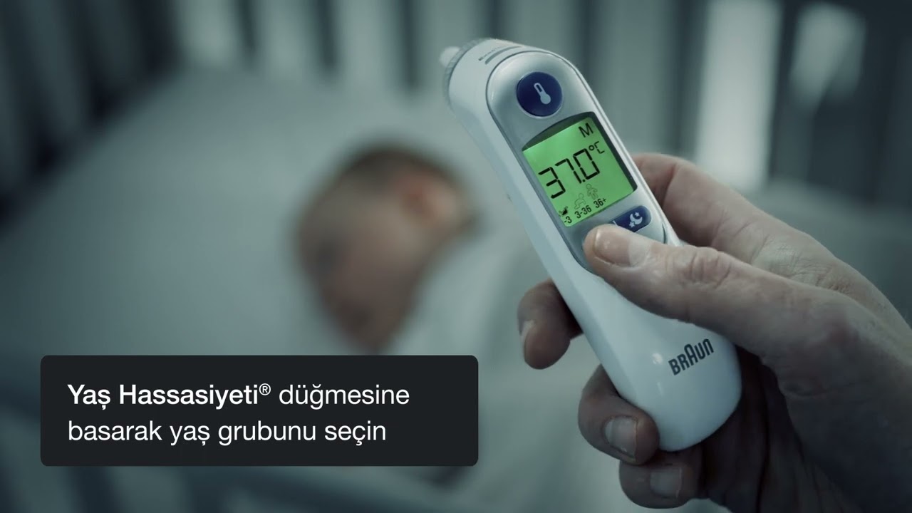 Braun IRT 6525 ThermoScan 7 Kulaktan Ateş Ölçer braunshop.com.tr'de!