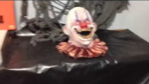 RIBBY THE CLOWN SEVERED HEAD - HauntedProps.com