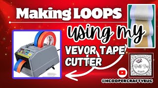 Making LOOPS using my Vevor Ribbon cutter | Homecoming Prep #homecomingmums #ribbon #homecoming