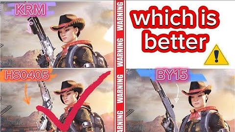 HS0405 VS KRM 262 VS BY15 which is better (1• shot) shotgun in season 2 call of duty mobile