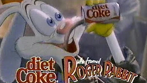 Roger Rabbit Diet Coke Commercial (Late 1980's)