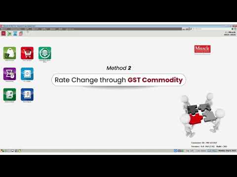 GST 2 0 Update🚀 Change GST 2 0 New Slabs in Miracle Accounting Software 💻 - video from AK SOFTWARES