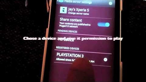 xperia S (PLAY ON) HOW TO ENABLE .m4v