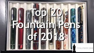 Top 20 Fountain Pens of 2018