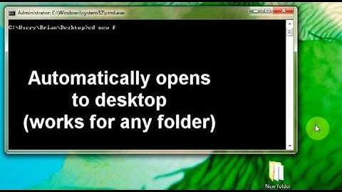 Open Command Window Here in Windows 7